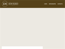 Tablet Screenshot of donmario.com.ar